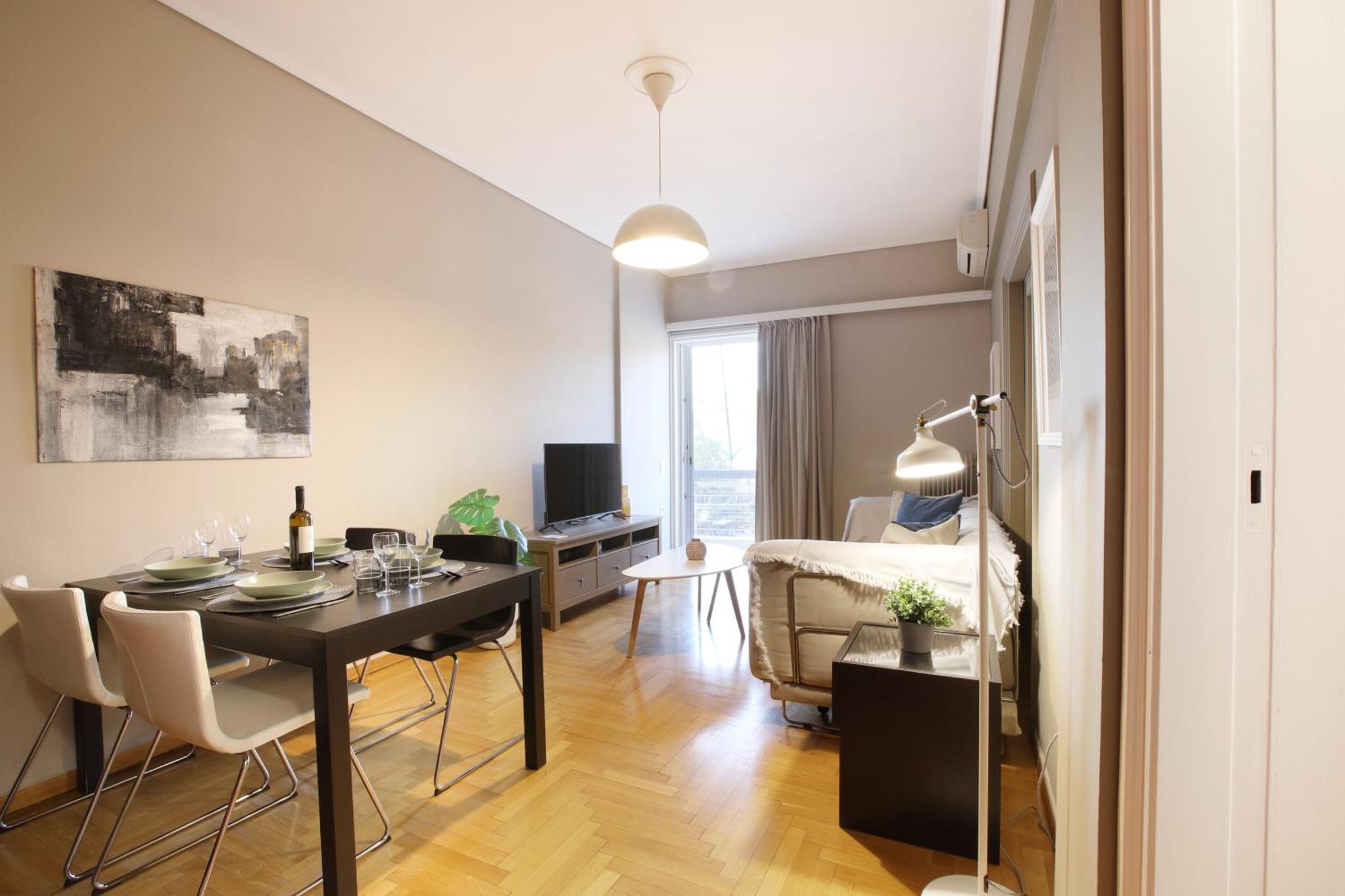 Modern 2Bd Apartment Next To Acropolis Atenas Exterior foto