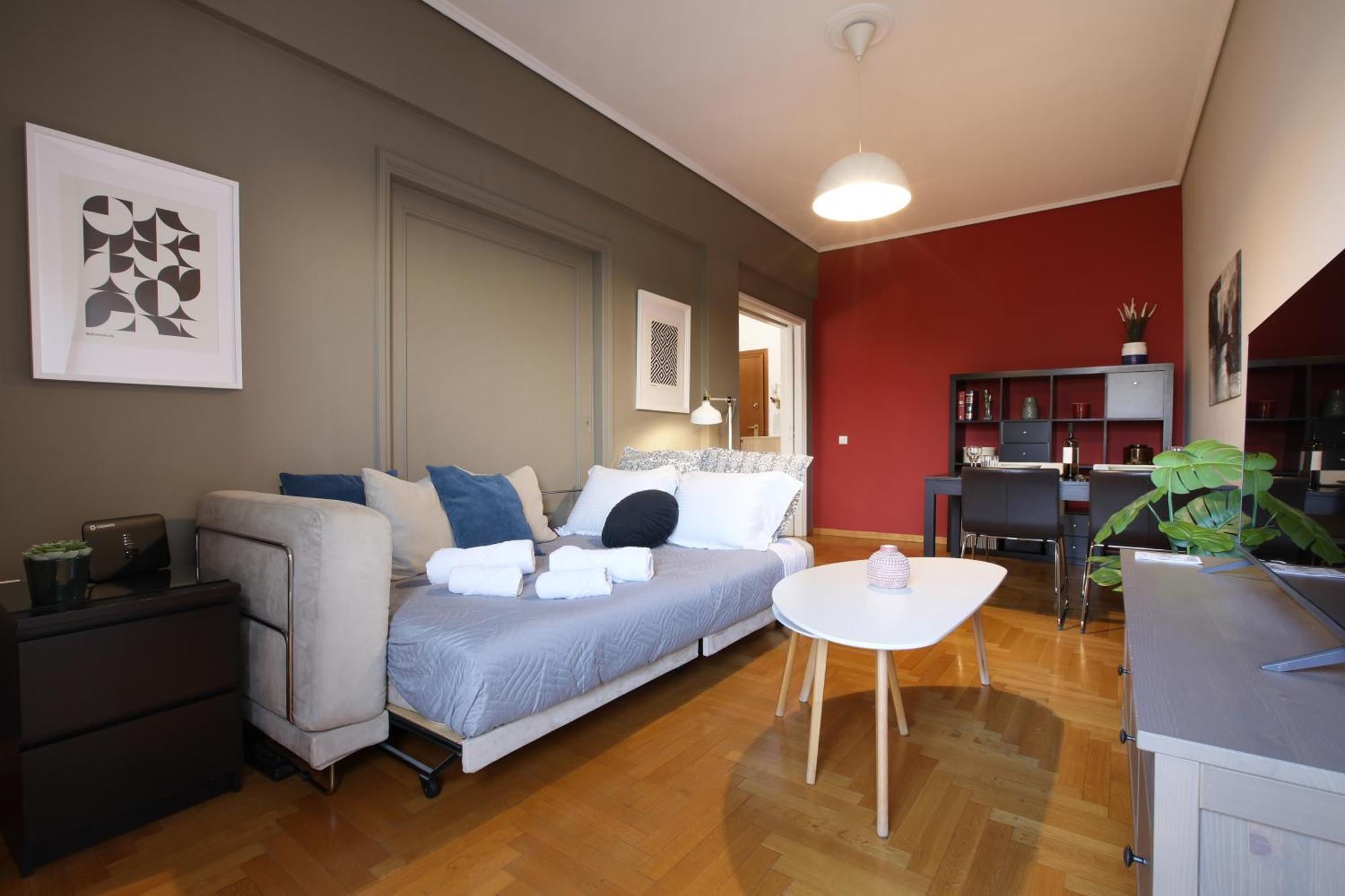 Modern 2Bd Apartment Next To Acropolis Atenas Exterior foto